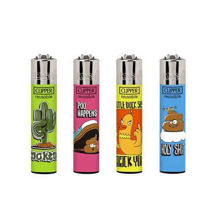 Clipper Lighter - Trendy Sentences (4 Trays with Stand) - Image 4